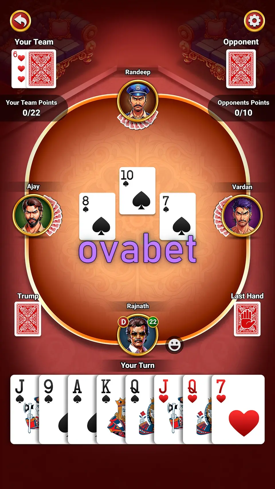 ovabet Tangkapan Layar Resmi APK
